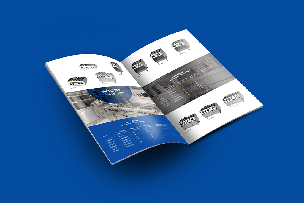 Banner Thiết kế profile thương hiệu thiết bị bếp Bình Minh