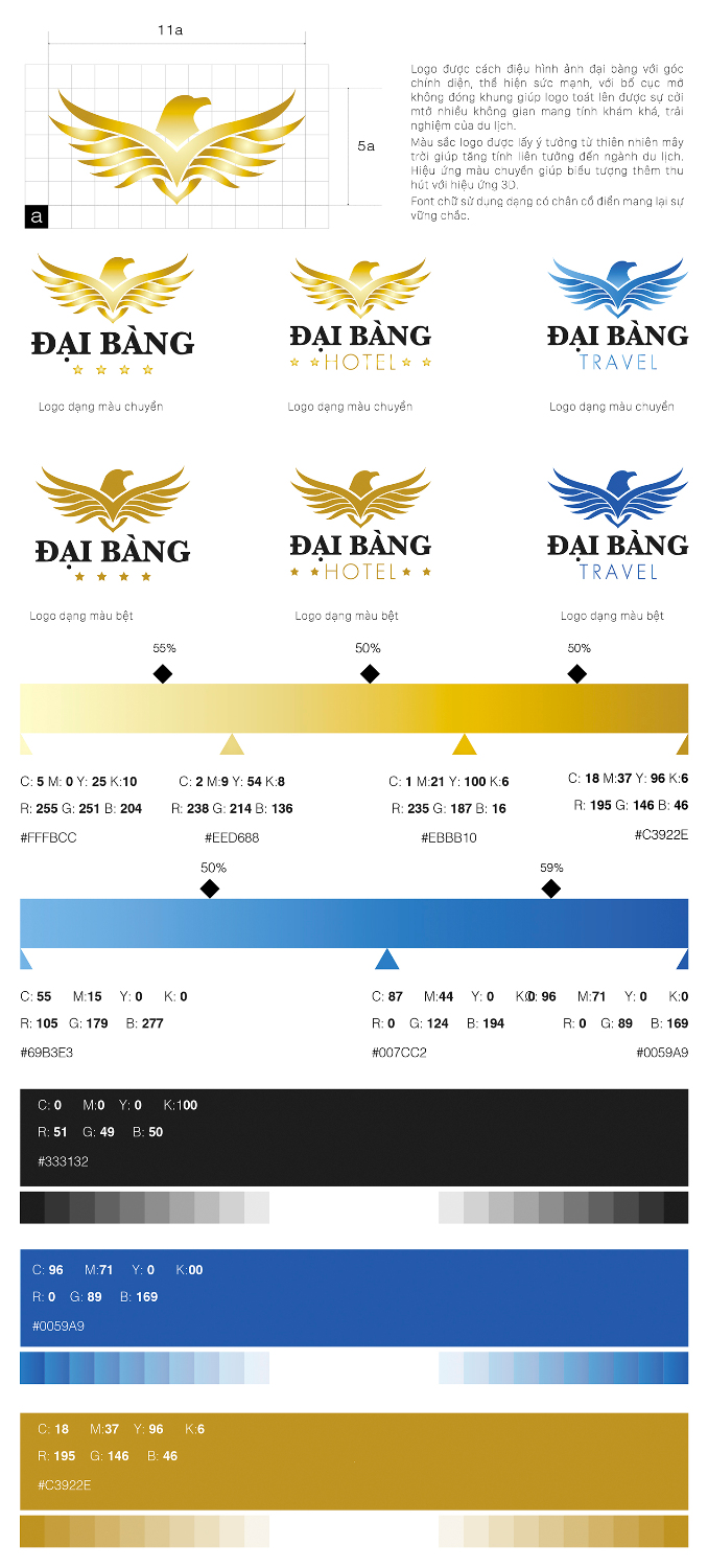 Thiet ke logo khach san Dai Bang 1