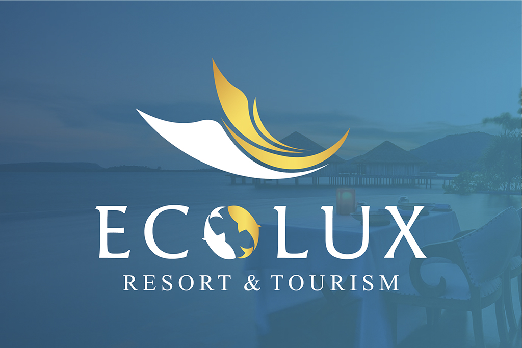 Thiet ke logo resort Ecolux 01