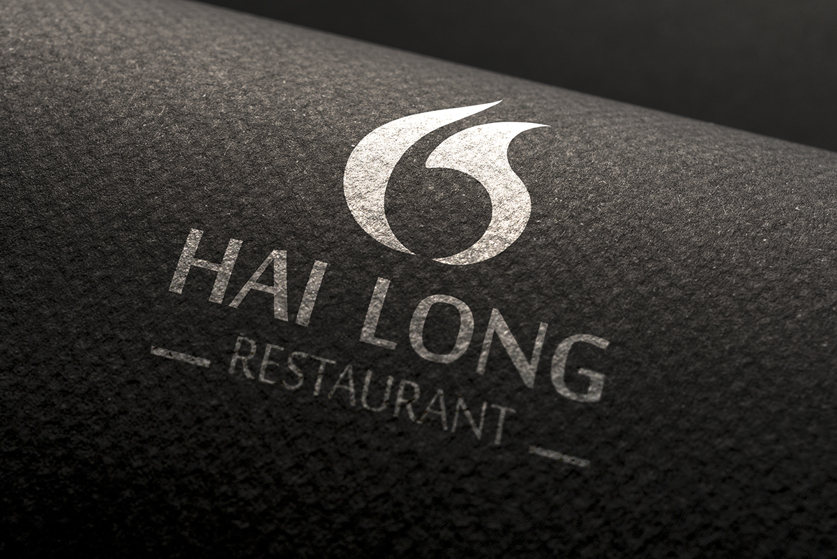 Thiet ke logo nha hang Hai Long 2