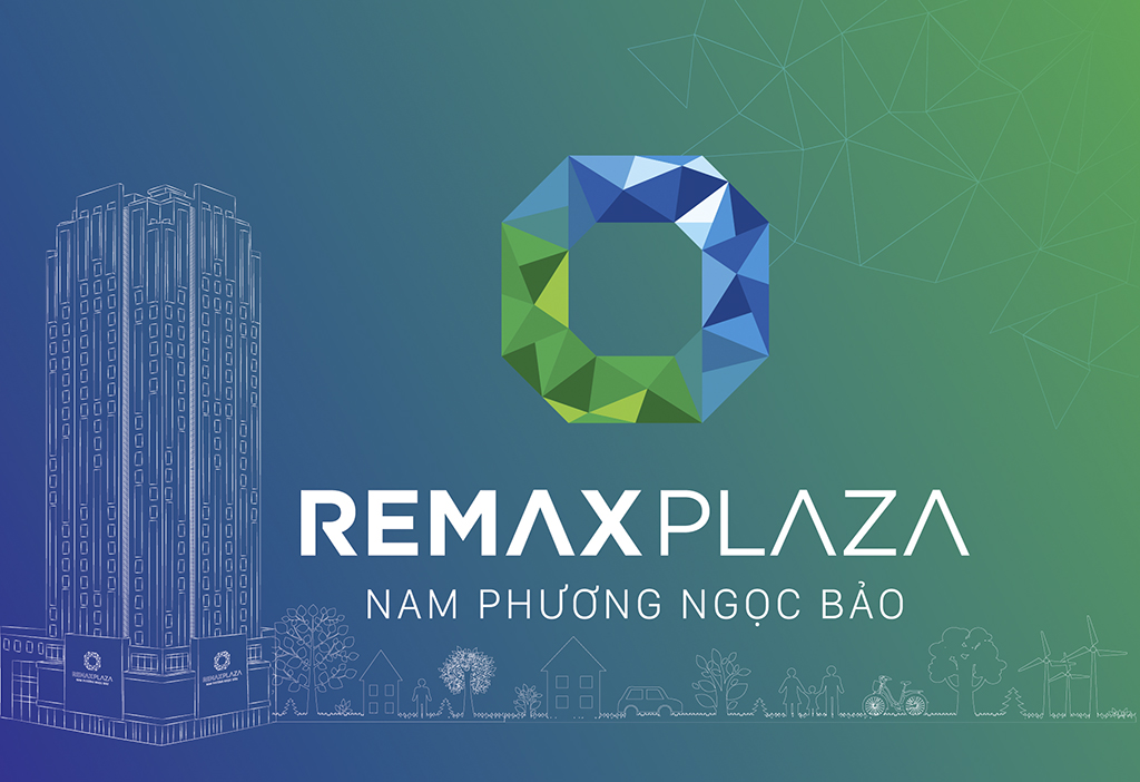 Banner Thiết kế thương hiệu dự án bất động sản Remax Plaza