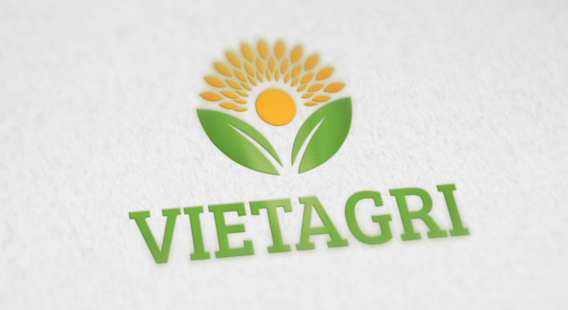 Thiet ke lo go Viet agri 2