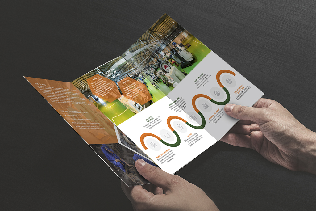 Banner Thiết kế brochure công ty cơ khí VMF